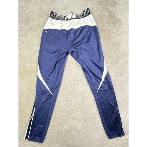 Puma Track Joggers Navy Blue Pants Men's Size Medium - Picture 13 of 16